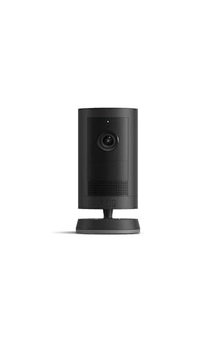 Ring Outdoor Cam Plus, Battery (newest model), Home or business security, Wide-Angle 2K Video with Ring Vision, Low-Light Sight for full-color night vision, Mount-Anywhere Versatility, Black