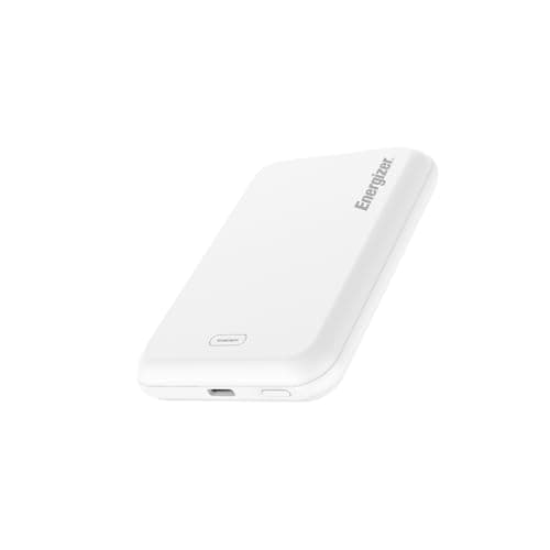 Energizer Magnetic Power Bank 5000mAh Wireless Portable Charger 15W USB C in and Out Fast Charging for Magsafe Battery Pack for iPhone 16/15/14/13/12 Pro/Pro Max Series_QM5000