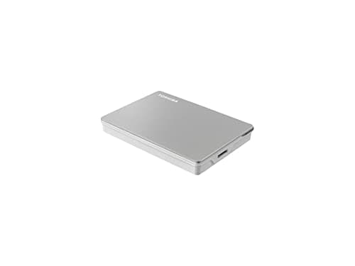 Toshiba Canvio Flex 2TB Portable External Hard Drive USB-C USB 3.0, Silver for PC, Mac, & Tablet - HDTX120XSCAA 5