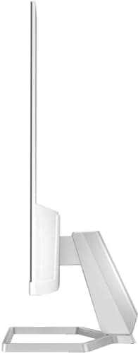 HP 24" 300 nits 100Hz IPS FHD (1920x1080) Monitor (Replaces M24FW) Bundle w/DKZ Hub USB Port Expander, Adjustable Tilt, Flicker Free, Low-Blue Light Filter, White/Silver (2026 Latest Model) 6