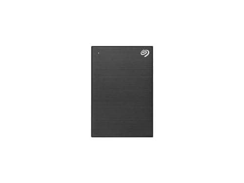 Seagate One Touch, 5TB Portable External Hard Drive, PC, Notebook & Mac, USB 3.0, Black (Renewed)