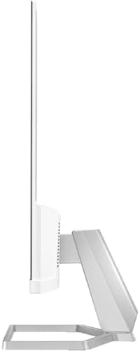 HP Series 5 524sa Thin & Light Monitor with Speakers 94C36AA#ABA (Replaces M24fwa) 24" IPS FHD Anti-Glare 300 Nits Display, Flicker-Free, 1xHDMI, White/Silver (2026 Model) w/DKZ Hub USB Port Expander 5