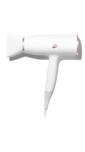 T3 Women's AireLuxe Hair Dryer, White/Rose Gold, One Size