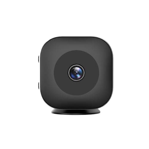 Zongbi Mini Camera,Security Camera,4K WiFi Mini Wireless Camera,Real Time Monitoring with App SD Card Storage Portable Surveillance Camera