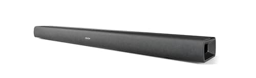 Denon DHT-C210 Full-Range Dolby Atmos Sound bar with Built-in subwoofers and Bluetooth Streaming., Black