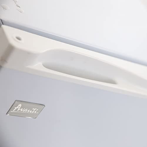 Avanti Upright Freezer Compact Design with 3 Fixed Metal Shelves, Reversible Door Adjustable Temperature Control and Flush-Back Design Perfect for Home, Office, Basements & More, 2.8-Cu.Ft, White 4