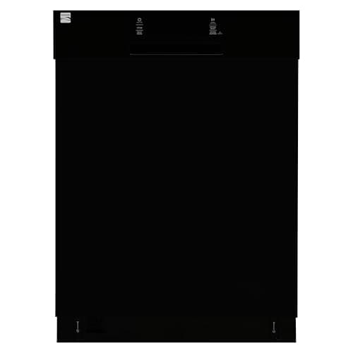 Kenmore 22-14599 24" Built-In Dishwasher - UltraWash, SmartWash, Sanitize Rinse, SmartDry and Leak Detection - 14 Place Settings - 51 DBA - ENERGY STAR Certified - 24" - Black