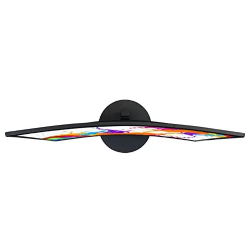 Sceptre Curved 24" FHD 1080p Gaming Monitor 75Hz HDMIx2 VGA 98% sRGB R1500 Build-in Speakers, Machine Black 2022 (C249W-1920RN Series) 5