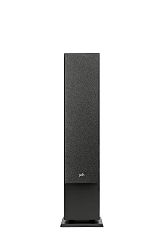 Polk Monitor XT60 Tower Speaker - Hi-Res Audio Certified, Dolby Atmos, DTS:X & Auro 3D Compatible, 1" Tweeter, 6.5" Dynamically Balanced Woofer, (2) 6.5" Passive Radiators (Single, Midnight Black) 9