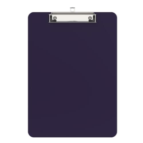Macroclo Plastic Clipboards, A4 Purple Clip Board 8.5x11 for Classroom, Students, Kid, Woman, Size 9" x 12.5" with Low Profile Clip, Office & School Supply