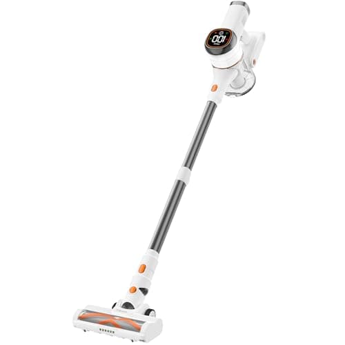 Tikom V500 Cordless Vacuum Cleaner for Home, 40000Pa/450W Stick Vacuum with LED Touch Screen, Charging Wall Dock, Anti-Tangle, Lightweight Handheld Vacuum for Pet Hair, Hard Floor, Carpet 9