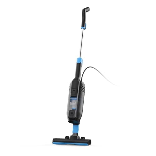 BLACK+DECKER Powerseries Lite Corded 3 in 1 Stick Vacuum, Upright to Hand-Vac Multi Surface, HEPA Filtration, Powerful 12k Pa, Ideal for Hard Floor, Low Carpet, Pet Hair Home & Office use, Black 2