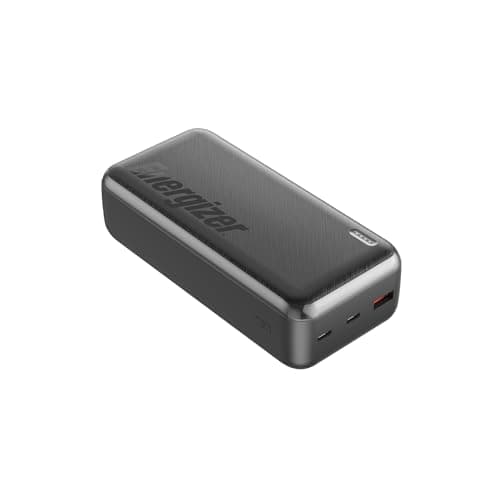 Energizer 30000mAh Portable Charger 22.5W Power Bank Fast Charging Battery Pack with Daul USB-C Ports and USB-A Port Compatible with iPhone 16 15 14 13 12, Samsung, Android Devices, Tablets_UE30055PQ