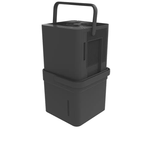 Midea Cube Dehumidifier with Pump and Drain Hose - 35 Pint Smart Dehumidifier for Basement and Spaces up to 3,500 Sq. Ft. with Timer, Humidity Control, Energy Star Rated, Washable Filters, Grey 6