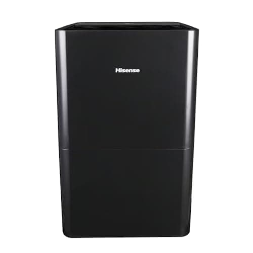 Hisense 50-Pint Capacity, 4500 sq. ft. Coverage, Built-In Pump Dehumidifier, Drain Free Hose, Energy Efficient, 3x modes (Auto, Continuous, Manual) - DH5024KP1G