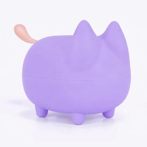 Svemei Small Bluetooth Speaker, Cute Cat Mini Wireless Speakers with Loud Stereo Sound, Built-in Mic, Super Bass, Dual Pairing, Portable Speaker for Teen Girl Birthday Gift (Purple)