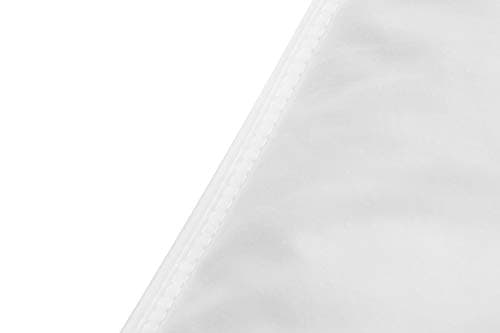 JA COMFORTS Goose Feather Down Bed Pillows for Sleeping(2 Packs)-Standard/Queen,High Fill Weight,Double-Layer Downproof Fabric Design,Goose Down Filling,600 Thread Count,Cotton Cover 5