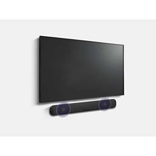 Yamaha Audio SR-B20A Sound Bar with Built-in Subwoofers and Bluetooth, Black 10
