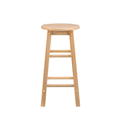 Linon Natural Barstool with Round Seat, 24-Inch 9