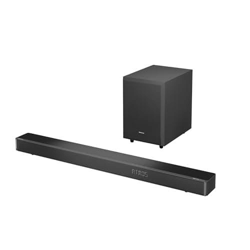 Hisense AX3125H 3.1.2Ch Sound Bar with Wireless Subwoofer, 440W, Dolby Atmos, Bluetooth 5.3, EzPlay, 4K HDMI Pass Through, Roku TV Ready, DTS:X, HDMI/AUX/ARC/Optical/USB, 7 EQ Modes 13