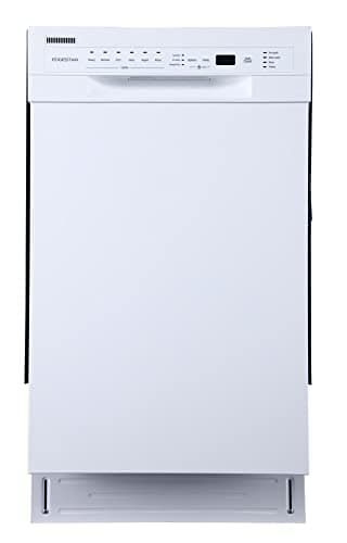 EdgeStar BIDW1802WH 18 Inch Wide 8 Place Setting Built-In Dishwasher