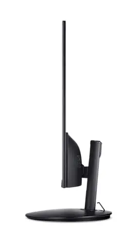 Acer SH242Y Ebmihx 23.8" FHD 1920x1080 Home Office Ultra-Thin IPS Computer Monitor AMD FreeSync 100Hz Zero Frame Height/Swivel/Tilt Adjustable Stand Built-in Speakers HDMI 1.4 & VGA Port 14