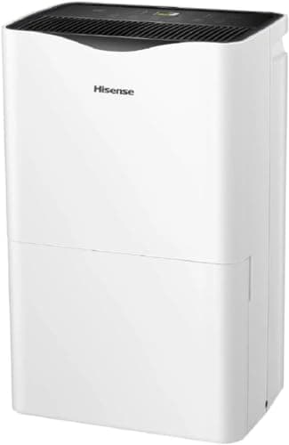 Hisense 50 Pint Dehumidifier 300 sq. ft Slide-out Bucket with Easy-carry Handle, 3 Speeds (Lo, Hi, Auto), Up to 4500 sq ft., Auto shut-off, Quiet 48 dB, 115v, - DH5023KP (Renewed) 7