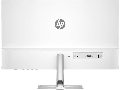 HP 24" 300 nits 100Hz IPS FHD (1920x1080) Monitor (Replaces M24FW) Bundle w/DKZ Hub USB Port Expander, Adjustable Tilt, Flicker Free, Low-Blue Light Filter, White/Silver (2026 Latest Model) 5