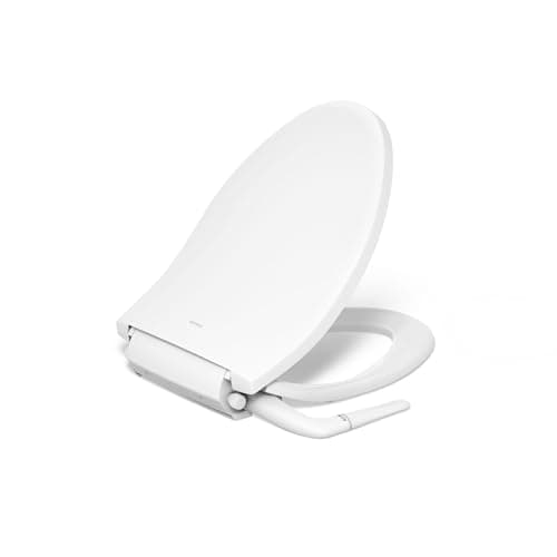 Kohler PureWash M250 Manual Elongated Bidet Toilet Seat, White, Quiet-Close Lid Prevents Slamming, Cool Water, Easy Installation with Quick-Release Hinges, Adjustable Spray Position & Pressure 9