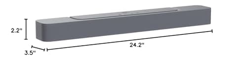 JBL BAR-2-0-ALL-IN-ONE-MK2 Compact 2ch Soundbar with Dolby Digital and a WireLogic Ruby 8ft Ultra High Speed 4K-8K-10K HDMI Cable w/UHD, HDR, VRR & eARC (2022) 5