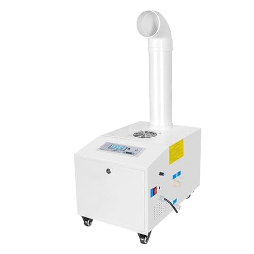 Industrial Humidifier Highest Mist Output Commercial Humidifiers Stainless Steel Automatic Water Filling 10-99% RH Humidity Adjustable Cool Mist Humidifier for Large Room Factory Workshop (3000ml/h)