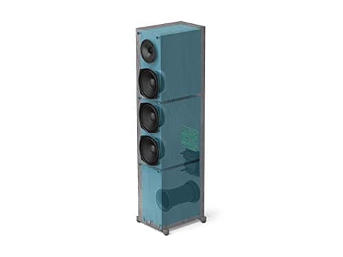 Monoprice Monolith T5 Floorstanding Tower Speaker - Black (Each) Powerful Woofers, Punchy Bass, High Performance Audio, for Home Theater System - Audition Series 5