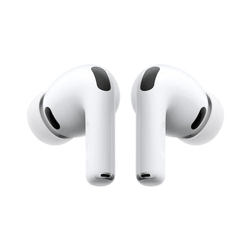 Apple AirPods Pro 3 Wireless Earbuds, Active Noise Cancellation, Live Translation, Heart Rate Sensing, Hearing Aid Feature, Bluetooth Headphones, Spatial Audio, High-Fidelity Sound, USB-C Charging