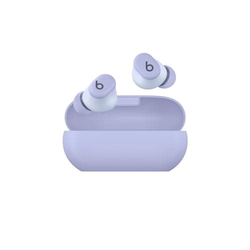 Beats Solo Buds - Wireless Bluetooth Earbuds | 18 Hours of Battery Life | Apple & Android Compatibility | Built-in Microphone - Arctic Purple - (Renewed Premium)