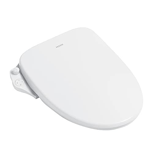 Moen EB1000 3-Series Standard Electronic Bidet Toilet Seat, White