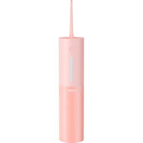 Water Flosser Powerful Cordless Dental Irrigator for Kid Braces Travel Shower to Help Prevent Infections and Bad Breath Pick Floss IPX7 200ML (Pink)