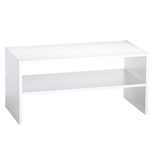 ClosetMaid #8993 Stackable 24in. Wide Horizontal Organizer, White 5