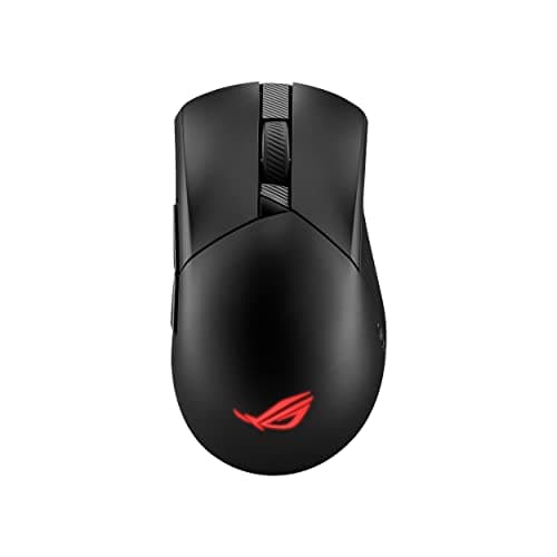 ASUS ROG Gladius III Wireless Aimpoint Gaming Mouse – Right-Handed Ergonomic, 79g, Tri-Mode Connectivity, 36K DPI, up to 119Hr Battery, Hot-Swappable Switches, PC/Mac Support - Black