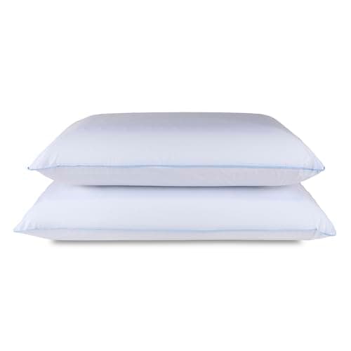Tempur-Pedic TEMPUR-Cloud Dual Cooling Pillow, Queen, White