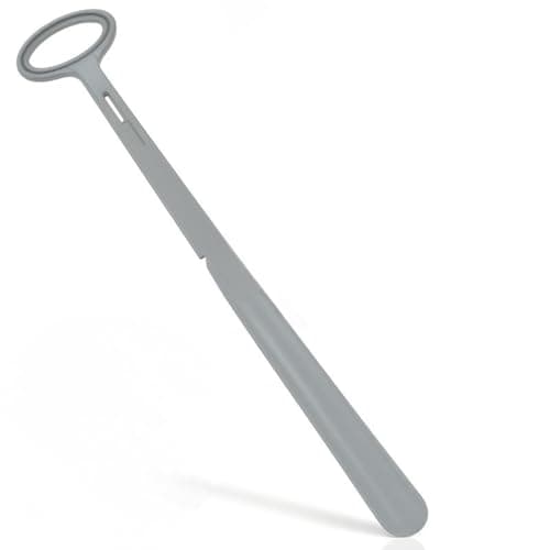 Vive Long Shoe Horn with Handle for Seniors (23") - Sock Remover and Long Handled Shoehorn for Men & Women - Boot, Shoe Helper and Sock Aid - Adjustable Extra Reach with Patent-Pending Foldable Design