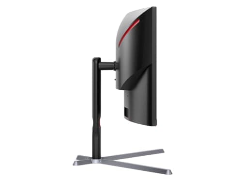 AOC CU34G3S 34" Frameless Curved Ultrawide Gaming Monitor, WQHD 3440 x1440, 165Hz 1ms, FreeSync Premium, Height Adjustable, 3-Year Zero-Bright-dot, Black 5