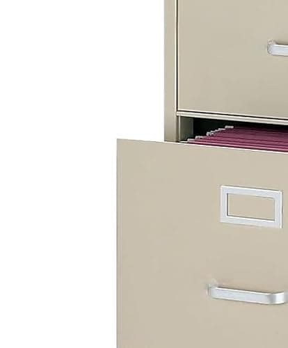 STAPLES 495798 4-Drawer Legal Size Vertical File Cabinet Putty (26.5-Inch) 6