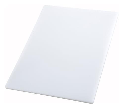Winco CBWT-1830 Cutting Board, 18-Inch by 30-Inch by 1/2-Inch, White,Medium