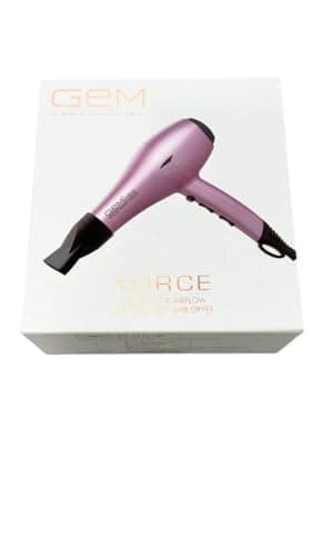 Gem Force Intense Ionic Ceramic Science Hair Dryer (Violet), 1 Count (Pack of 1) 5