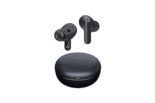LG Tone-FP5 Tone Free True Wireless Bluetooth Earbuds FP5 - Active Noise Cancelling, Black