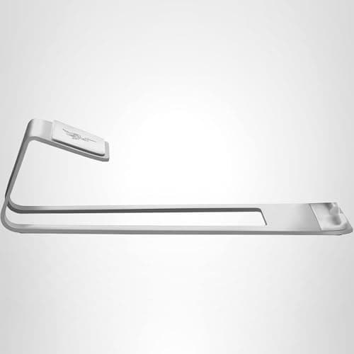 Razer Laptop Stand: Ergonomic Design - Anodized Aluminum Construction - Mercury White 5