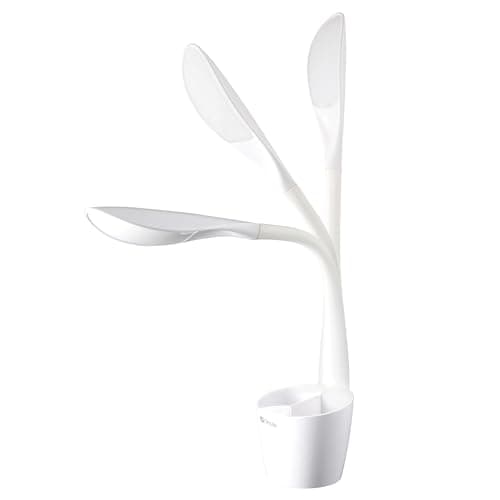 OttLite LED Desk Lamp Space Organizer with Flexible Neck Height - 4 Brightness Settings with Touch Activated Controls, Energy-Efficient Natural Daylight LEDs for Home Office, Desk, & Dorms 8