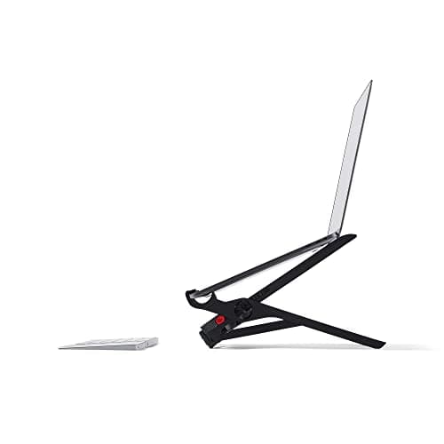 Roost V3 - Ultra Portable and Adjustable Laptop Stand - Eye‑Level Anywhere - 6.5 to 12.5 inch Screen Lift - Patented Rigid Folding Structure and Self-Adjustings Laptop Grips (for 12" to 18" laptops) 7