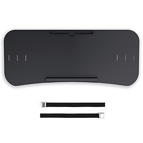 Miden Treadmill Desk Attachment, Universal Laptop Desk, Ergonomic Platform for Notebooks, Tablets, Workstation for Treadmill Handlebars up to 36 inches 8