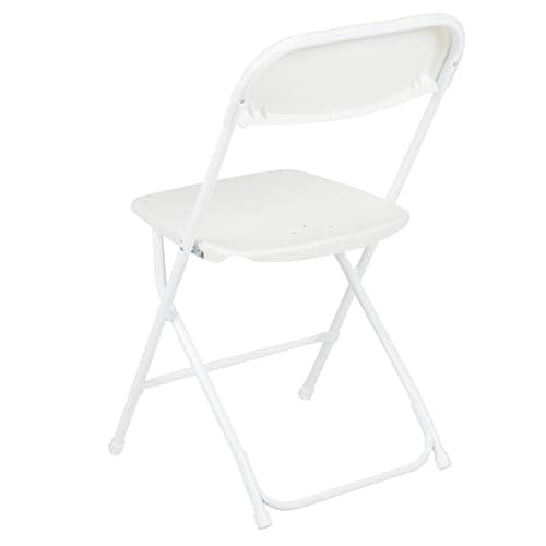 Flash Furniture Hercules Series Plastic Folding Chair - White - 4 Pack 650LB Weight Capacity Comfortable Event Chair-Lightweight Folding Chair 11